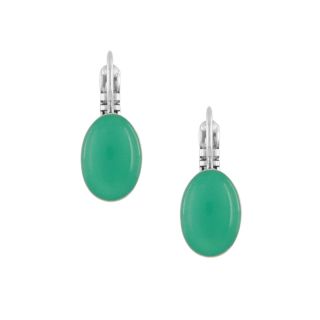 Dormeuses Green Couleur Argent Turquoise
