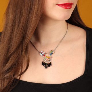 Collier Dans Les Nuages Couleur Argent Multi