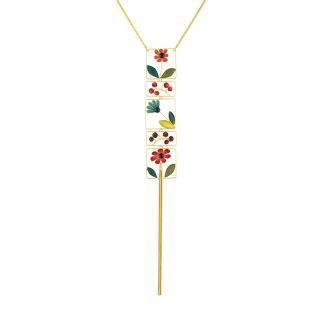Collier Frida Couleur Dore Multi