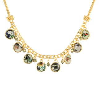 Collier Glaneuse Couleur Dore Multi