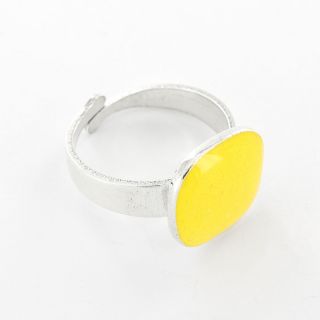 Bague Diva Couleur Argent Jaune
