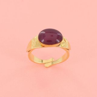 Bague Ringo Couleur Dore Violet