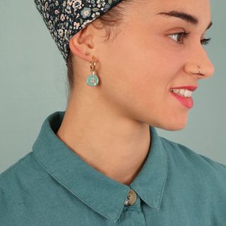 Puces Replay Couleur Dore Bleu