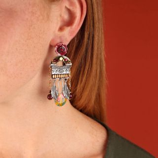 Puces Sirocco Couleur Argent Multi