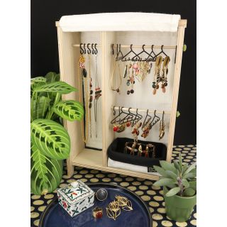 Boite A Bijoux Taille L Blanc